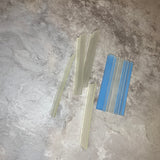 "Slide Guide" Self-adhesive Clear Guide for Standard Bypass Doors