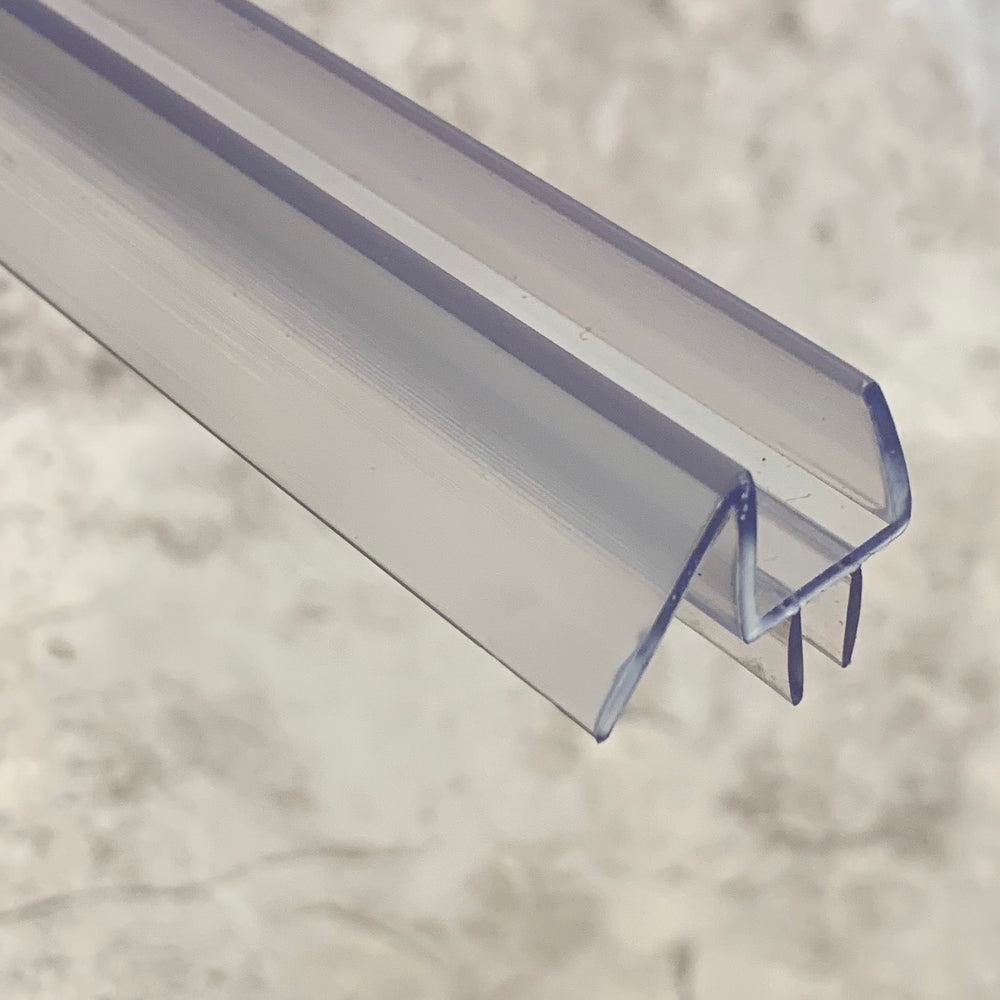 Clear Poly-carbonate Bottom Sweep for Frameless Shower Doors